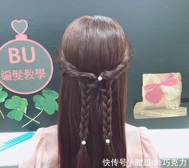 直发|搜罗给长直发女性的10种公主头编发!让直发的魅力发挥到极点