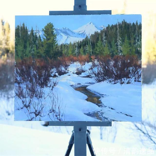 美国|美国艺术家亚伦·舒尔风景写生作品选集