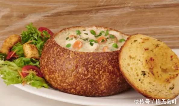 好玩|用面包当碗好玩又好吃的面包盅,动手跟着做