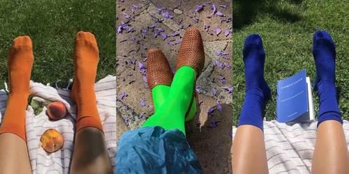 精致女孩，是连袜子都不能输的～