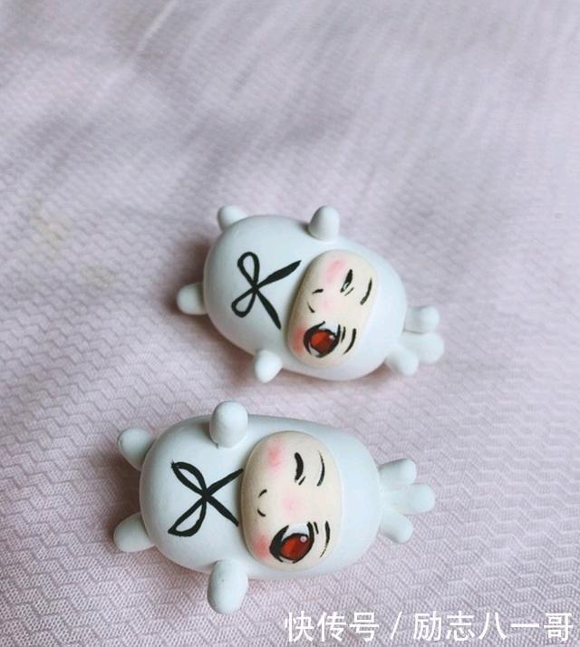 自制|看惯了真人cos，请姐妹看一下勿怪和白杖代自制手办，你会喜欢的