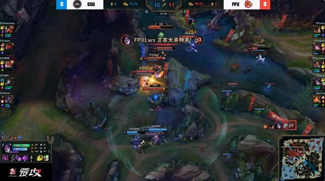 Lwx|LOL：Lwx亮招牌卡莎轻松起飞，FPX碾压EDG先下一城！