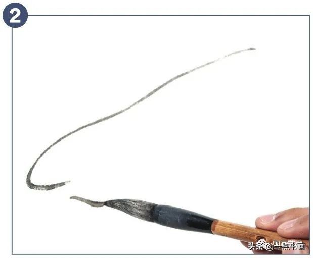 一步一步学画水墨大白菜