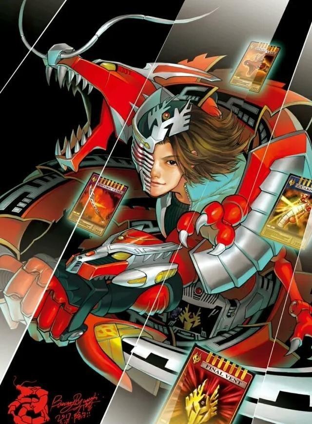 假面|假面骑士圣刃:龙纹骑士颜值令人惊叹,强化道具完美致敬龙骑!