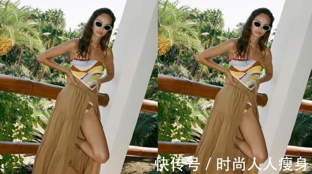 时髦 今年不流行穿吊带了,丝巾抹胸更时髦,让各位轻松美出新高度!