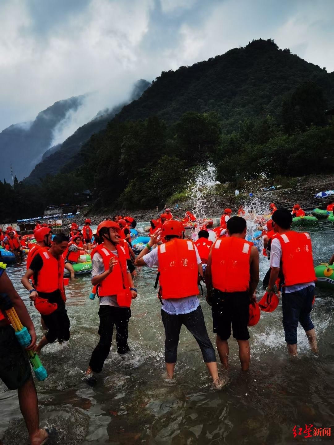 旅游|清爽度爆表！快到都江堰虹口漂流休闲一“夏”