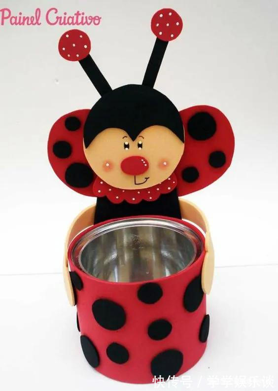 笔筒|奶粉罐、铁管能做些什么环保实用的变废为宝手工合集,附教程