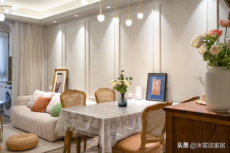 家居|她家的现代美式，清新治愈又浪漫，就算一直宅在家，也不会厌倦