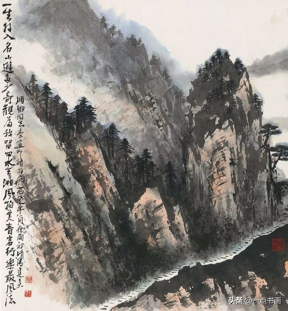 中国画|冯建吴：百年来川渝地区少有的艺术大师