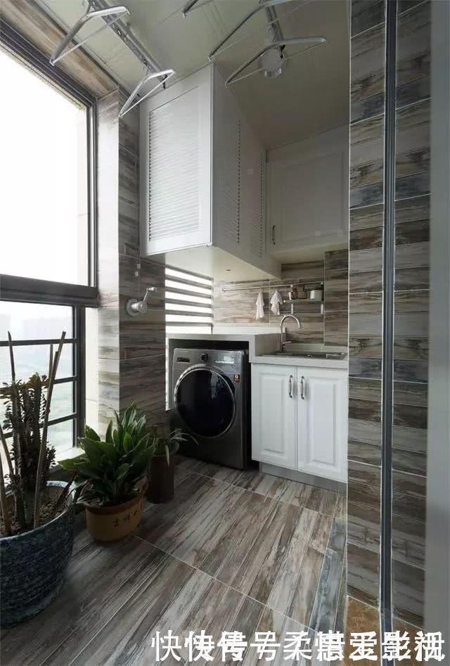 效果图|越来越多人阳台不用来晒衣服了,现在都流行这么装,太有才了