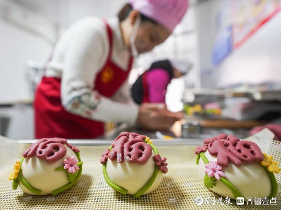 李艳|邹平：蒸花馍迎新春，粗粮豆包馍成了香饽饽