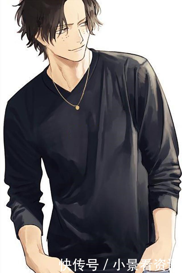 看上去|海贼王当艾斯穿上青年便服,很能体现出兄长的气质