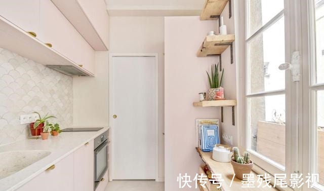 门厅|北京发现一对夫妇的45㎡小家,木头巧妙吊顶,让小宅古朴又时尚!