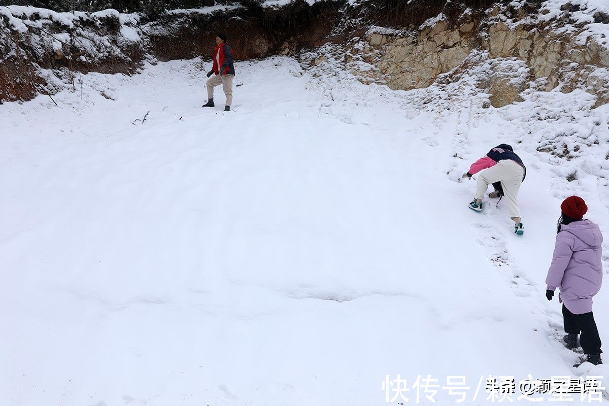 鹿亭乡|宁波赏雪胜地，东岗天池，林海雪原，天然滑雪场