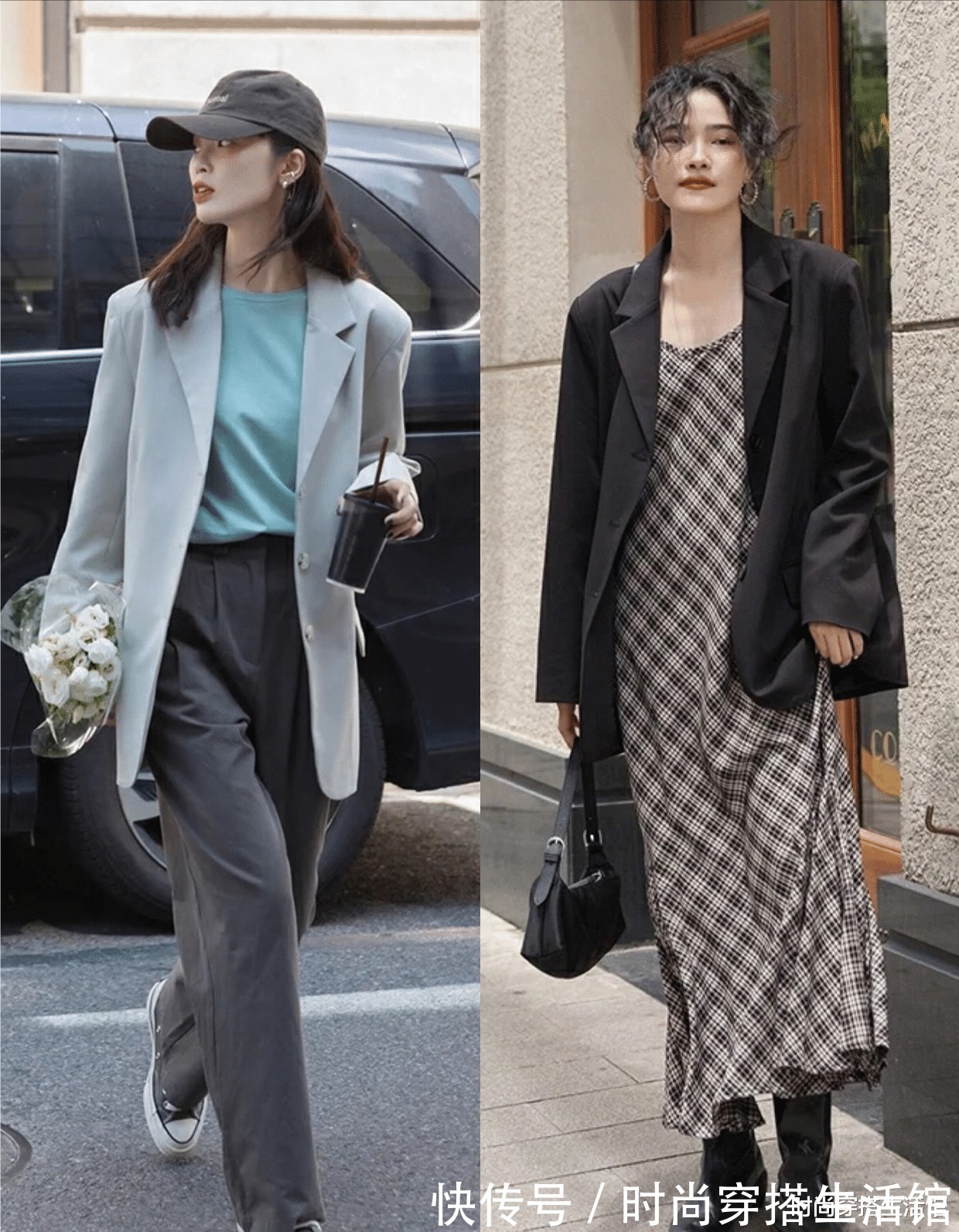 长袖|初秋穿搭没灵感?这14套简约搭配示范,照着穿减龄显高级