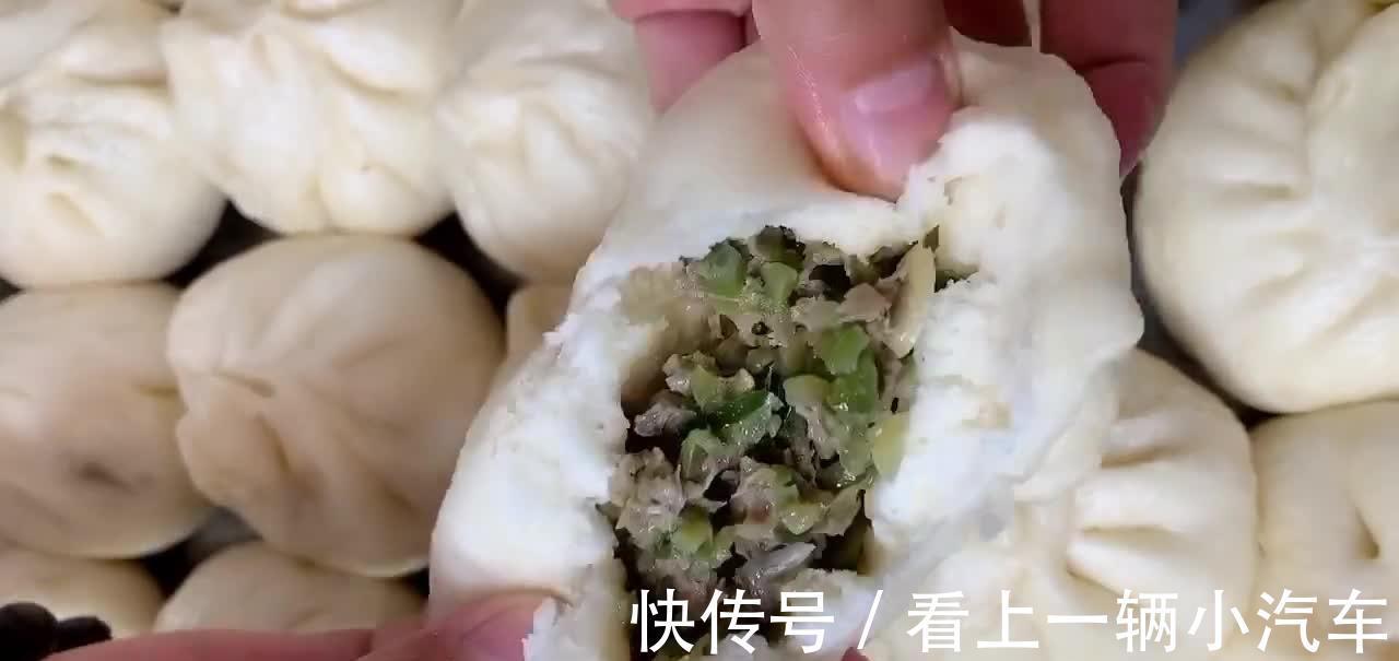 厨师教你做豆角猪肉馅包子,过程详细通俗易懂,松软香甜皮薄馅大
