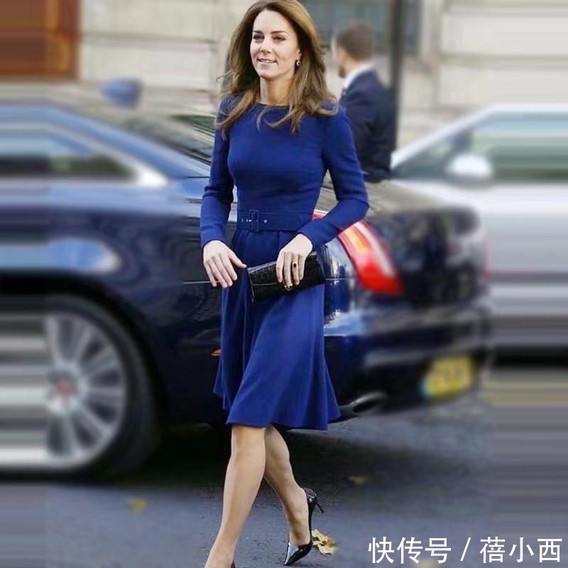 穿搭|西装不一定要配牛仔裤,get凯特王妃搭配半身裙,优雅且有气质