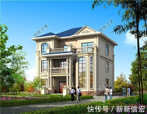 卫生间|农村三层楼房户型图,户型方正舒适,看完赶快收藏图纸