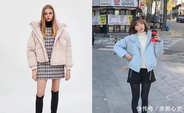  短款羽绒服|短羽绒服，时髦百搭又保暖，舒服休闲又很韩系！