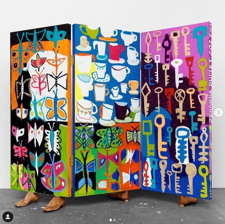 巨人国!她画油画,他做雕塑,这对艺术情侣直接建了一个“巨人国”