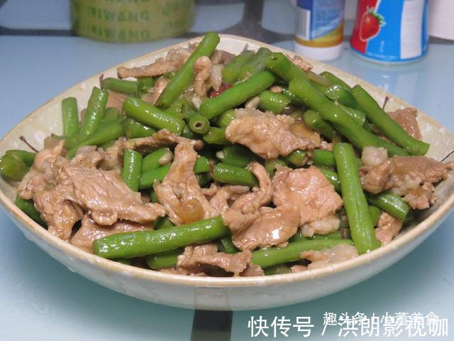 清脆|豆角炒肉，直接下锅就大错特错，多加一步，豆角清脆入味不夹生