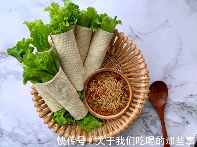 生菜卷|它是“脂肪杀手”,做成豆皮卷,低脂又刮油,营养高,吃出好身材