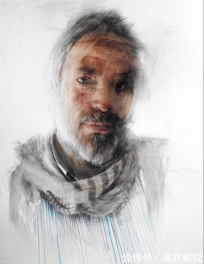 马德里!水色交融中的生动传神和打动人心——画家斯科特的水彩画艺术