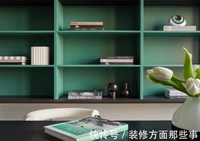 清新简约风|130平清新简约风三居室,绿色的高级应用!