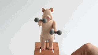 潘多拉!一个脑洞大开的日本艺术家,设计了些奇奇怪怪的玩具装置···