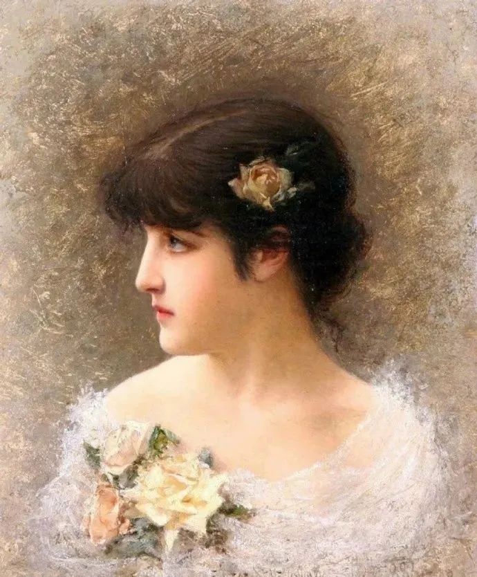 女性&埃米尔油画里的女性,无以名状之美!