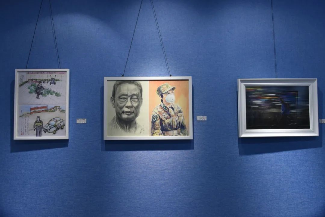  落成|荆州区文联艺术馆落成并首次举办抗疫书画展