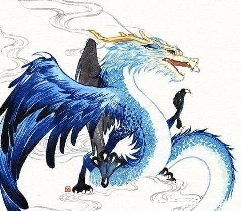 龙飞翔#上古奇书《山海经》记载的龙是真的吗？