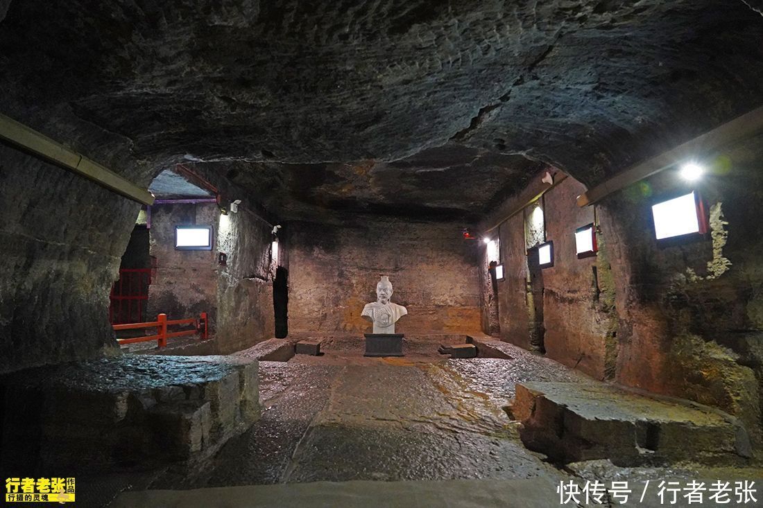 刘武 芒砀山梁王墓，石山上开凿的地下宫殿精美绝伦，王后地位比皇帝高
