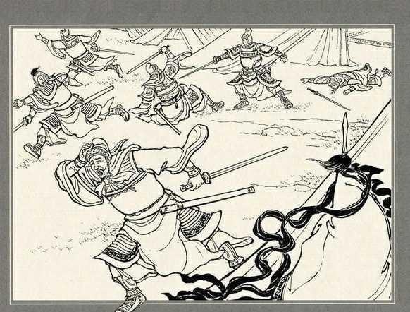 组赢|刘备、赵云、马超PK曹操、典韦、许褚,只能用剑只能步战,哪组赢