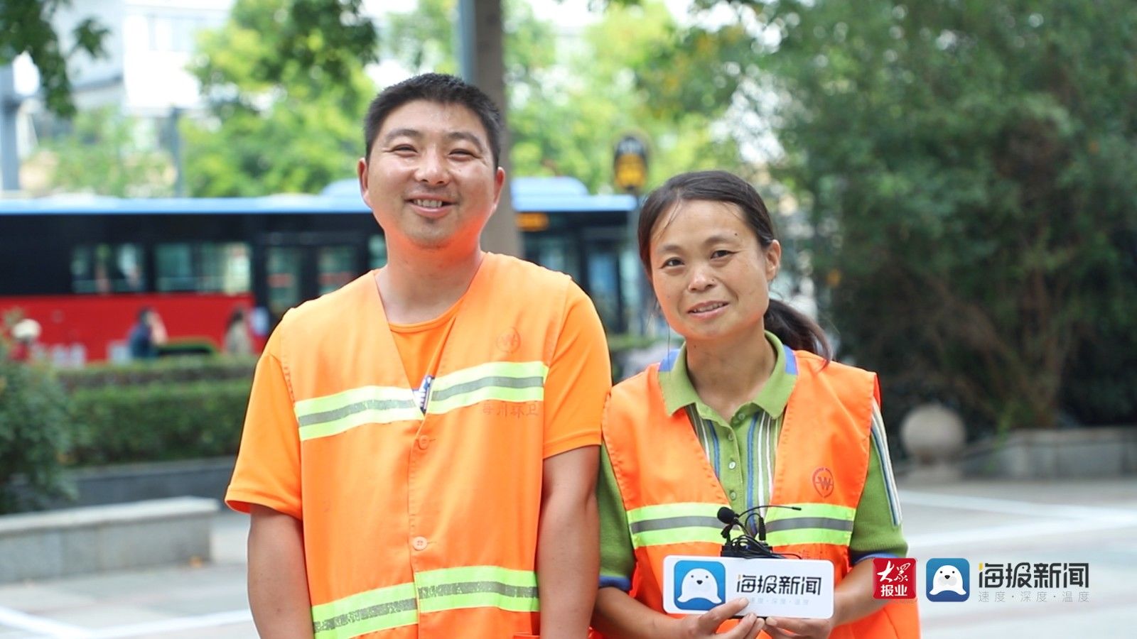 城市的“美丽卫士” 他们守护在港城的每一个角落|国庆我在岗| 环卫工人