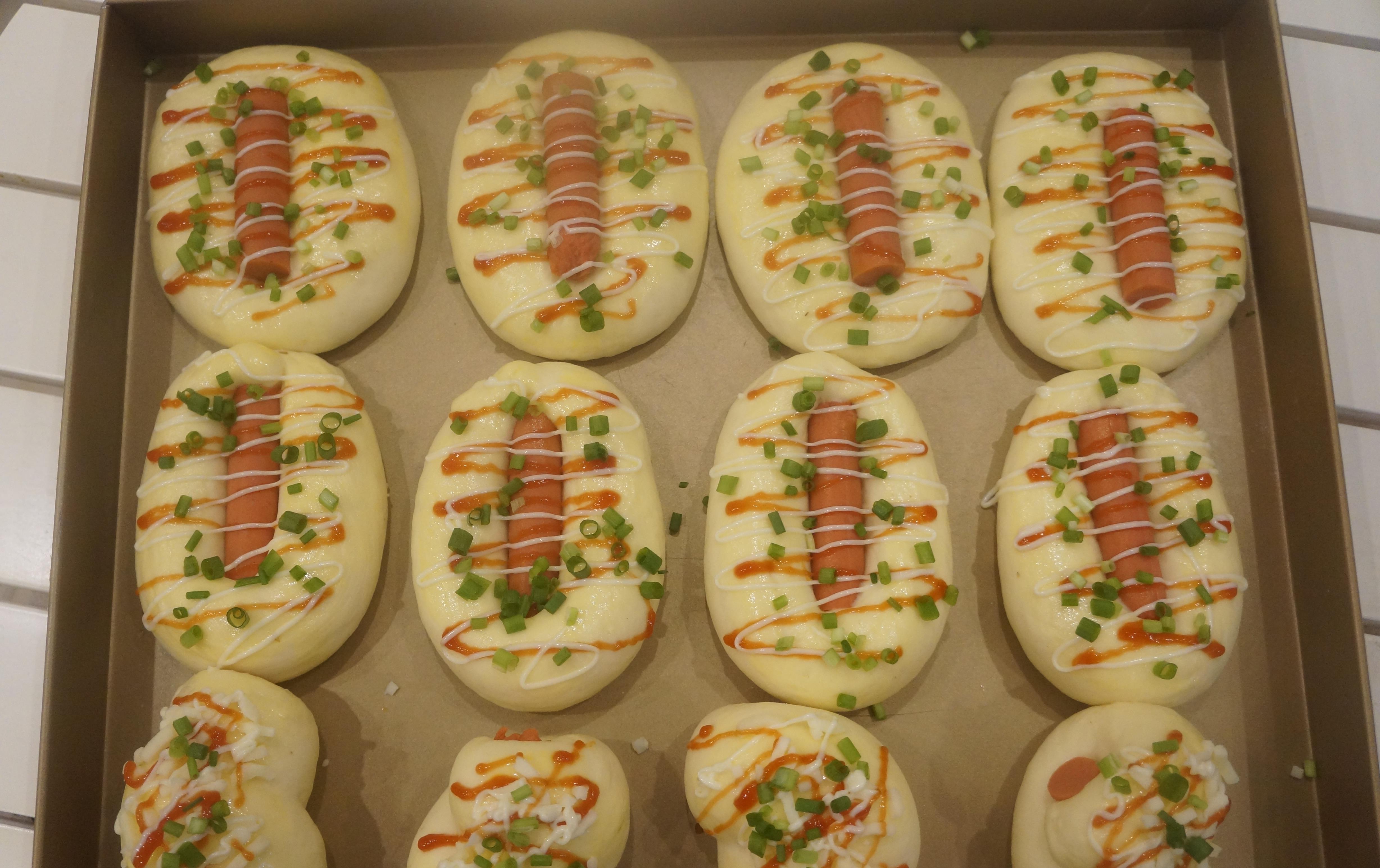 面包|童年的回忆肠仔包,自己在家做,出锅满屋都飘香