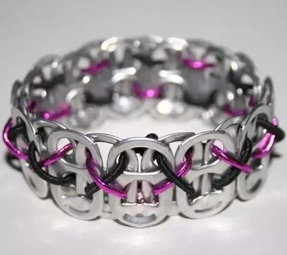 易拉罐喝完别扔,把环收集,简单的改一改,可做出很多妙用作品