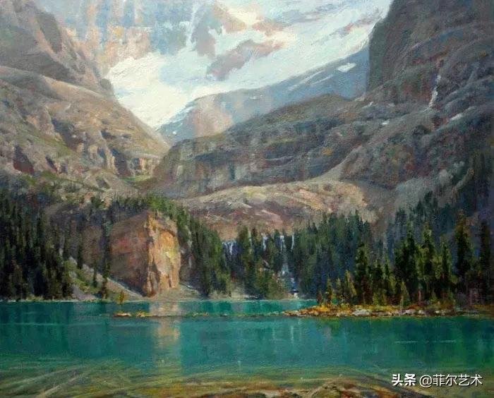 美国画家安德鲁·彼得斯风景油画作品赏析