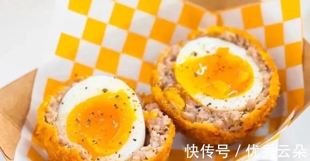无菌蛋|用烤箱烤着吃的鸡蛋，你吃过吗苏格兰沁心蛋，让你早餐大变样！