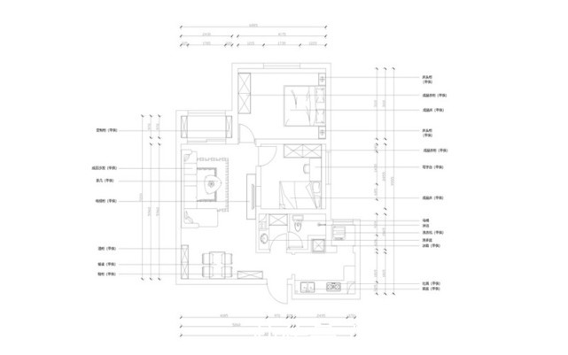 装修|91㎡新中式装修效果图，两居室打造温馨小屋，真是美出新高度