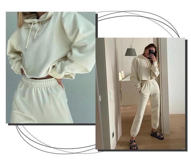 今年冬天很火的一条裤子,保暖百搭,不显臃肿