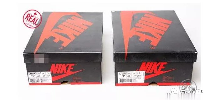 正品AJ1小闪电与莆田鞋FAKE版对比鉴别，轻松教会你辨别