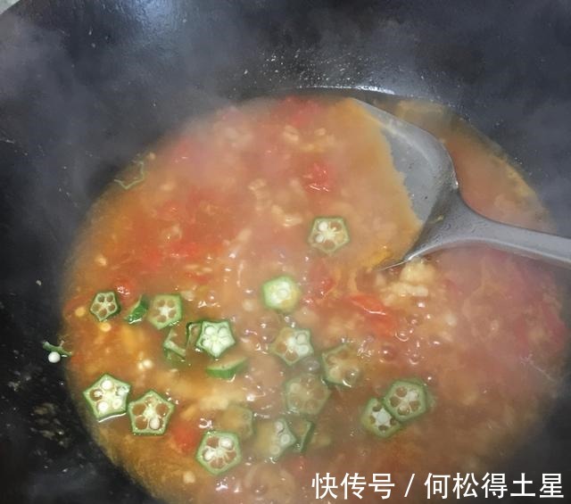 秋葵|酸爽可口的西红柿疙瘩汤在家做，口感筋道，营养丰富还好吃！