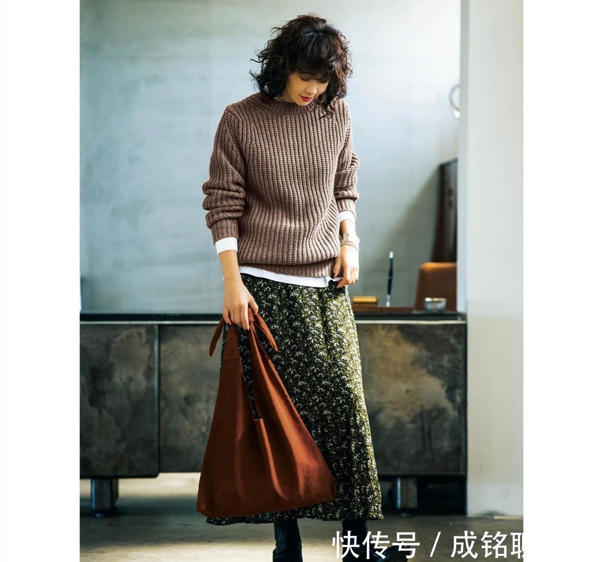 打底裤 适合中年女人的日系秋季穿搭,不装嫩不老气,时髦减龄又有女人味