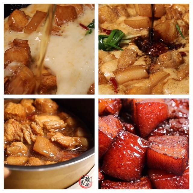 糖色|做红烧肉时,最忌焯水和用水炖,大厨教你一招,肥而不腻超下饭