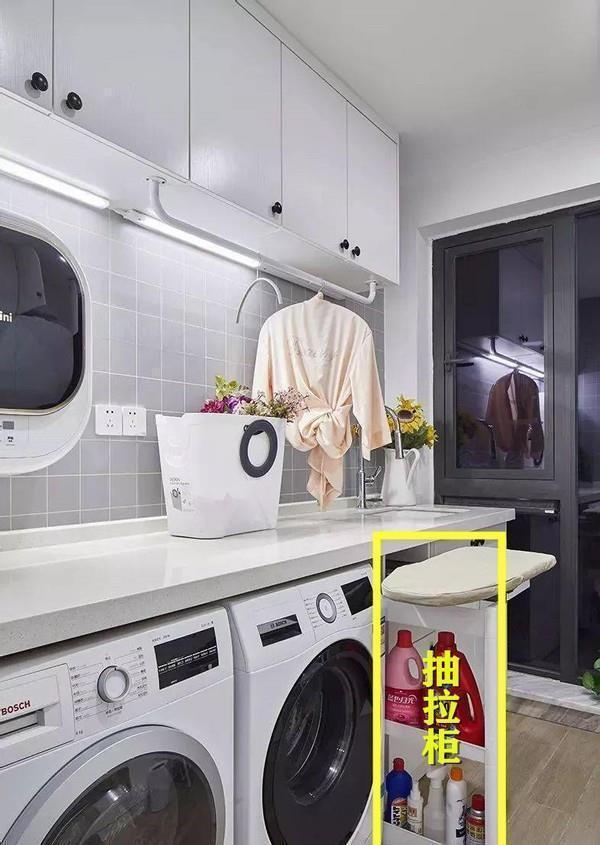 收纳|洗衣机旁一拃宽的缝隙,日韩国主妇塞6类神器,又能收纳不少东西
