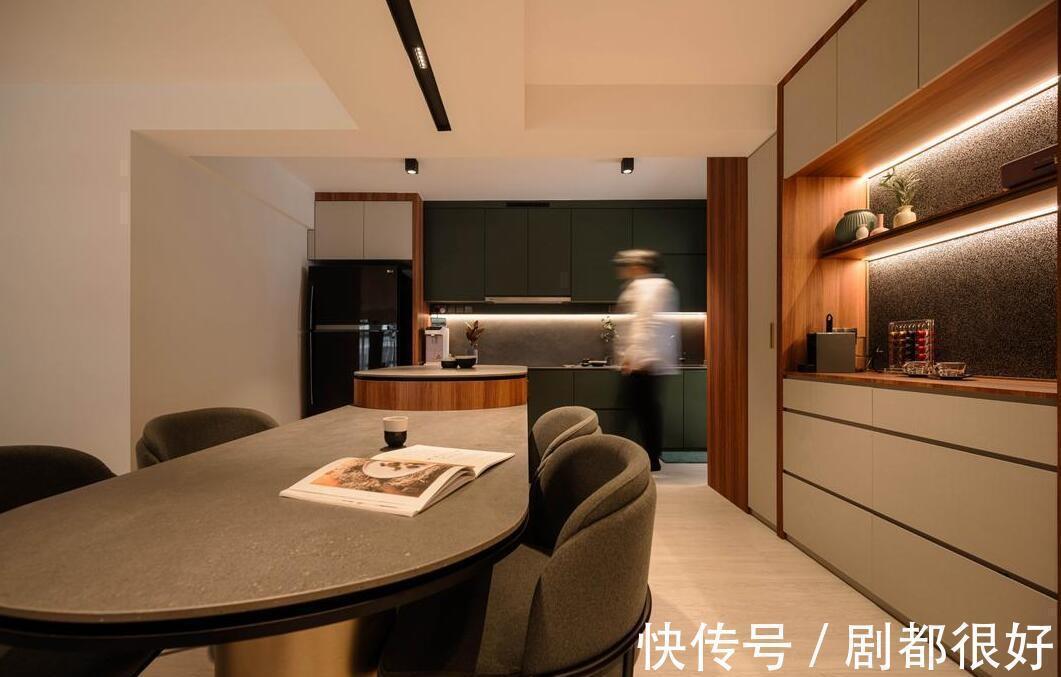 放电视|看完112㎡,我也接受不了“穷装”,钱花在点子上,一次到位更香
