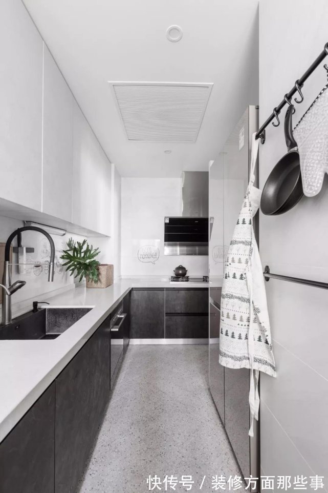 二居室|89平现代风二居室,整个空间充满时尚清新气质