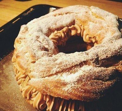 风味|法国甜品如梦,酥皮之中夹着杏仁味的奶油,还有淡淡的巧克力风味