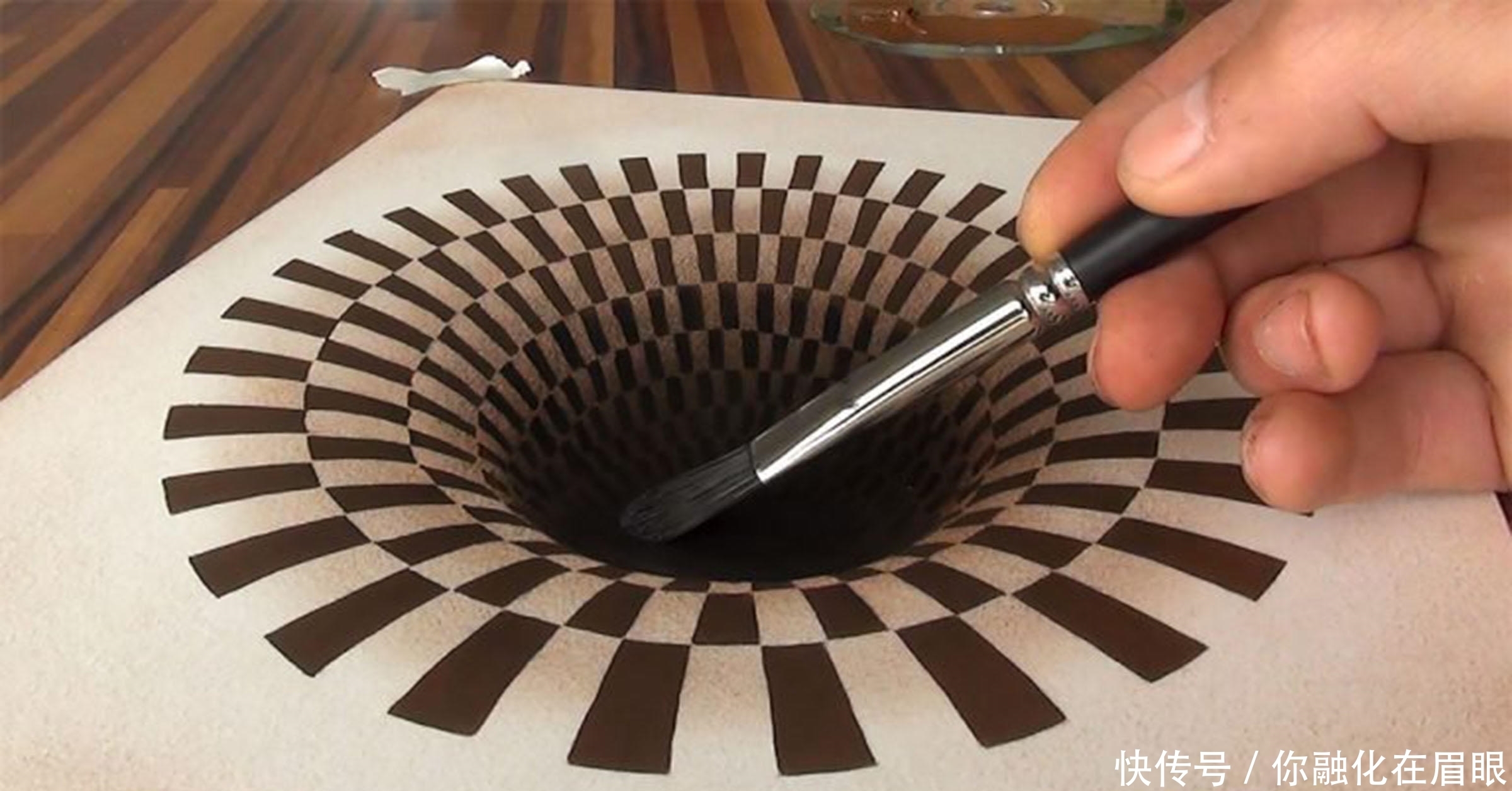 这些手绘的3D立体画,比真实的还真!